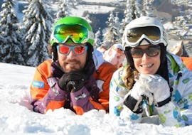 Clases de esquí para adultos a partir de 15 años para todos los niveles con Skischule Toni Gruber.