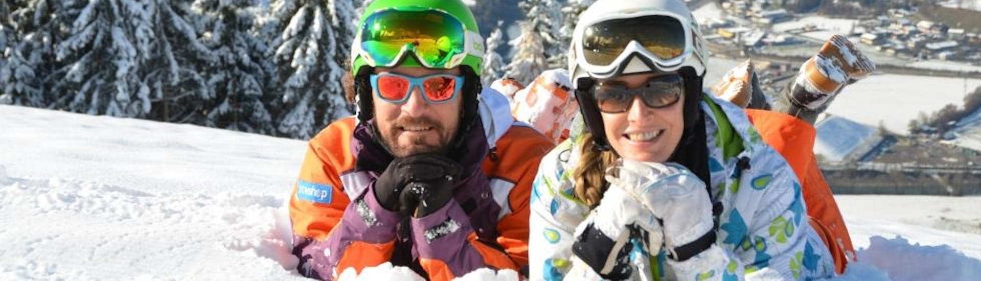 Lezioni di sci per adulti a partire da 15 anni per tutti i livelli con Skischule Toni Gruber.