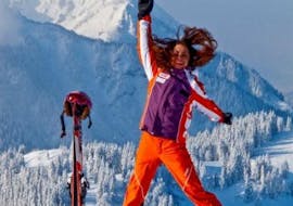 Clases de esquí privadas para adultos para avanzados con Skischule Toni Gruber.