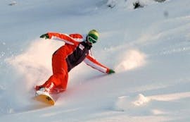Lezioni private di Snowboard per avanzati con Skischule Toni Gruber.