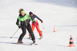 Skilessen voor Volwassenen voor Beginners met Tiroler Skischule Aktiv Brixen im Thale.