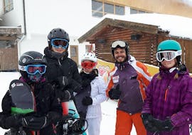 Lezioni di Snowboard a partire da 6 anni per tutti i livelli con Skischule Toni Gruber.