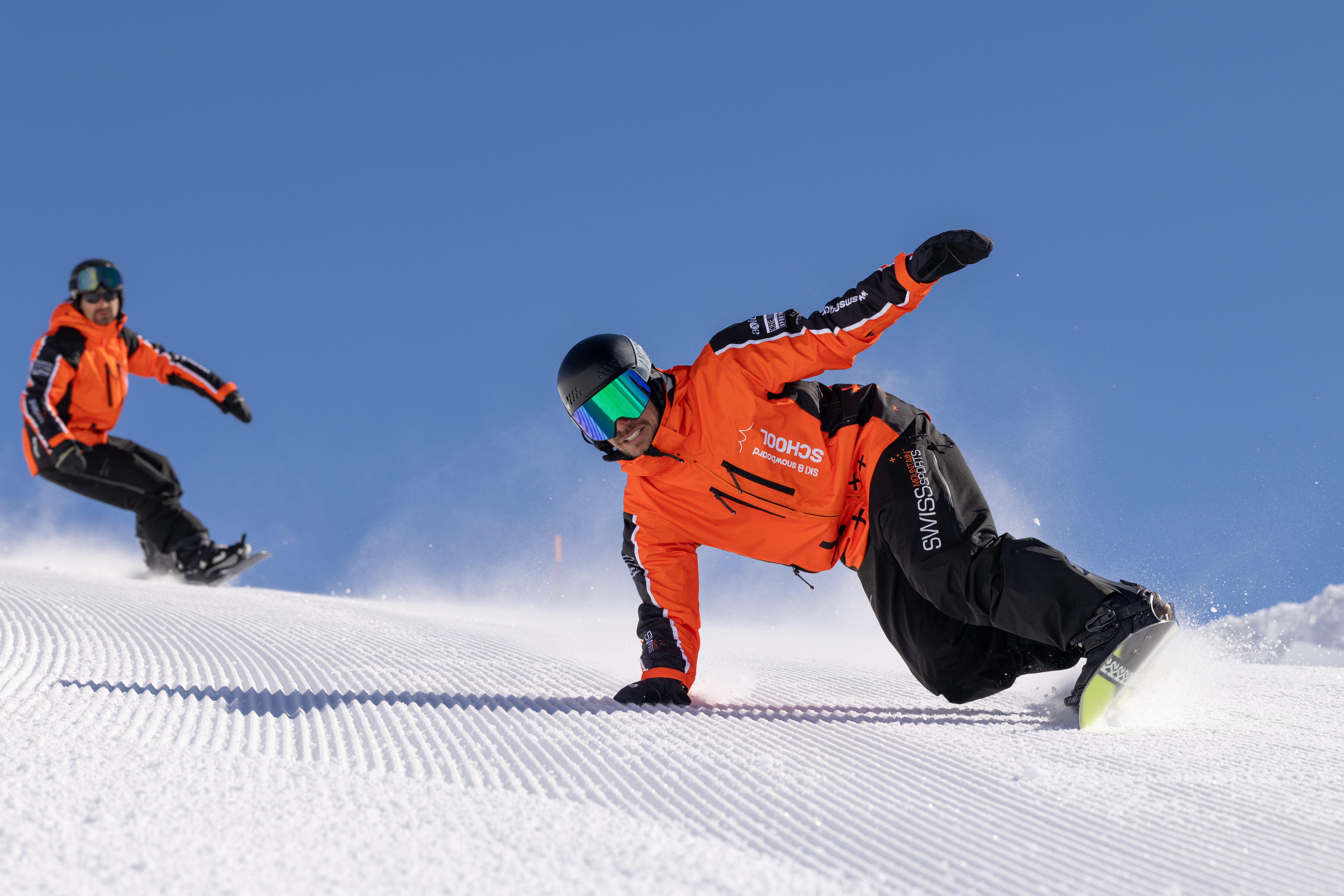 Snowboardkurs für Kinder (6-15 J.) - Max 5 - Montana.