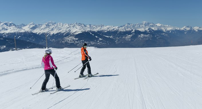 Kids Ski Lessons (6-12 y.) for Skiers with Experience - Max 5 per group - Crans