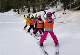 Lezioni di sci per bambini (6-12 anni) con esperienza - Max 5 per gruppo - Crans con Swiss Mountain Sports Crans-Montana.