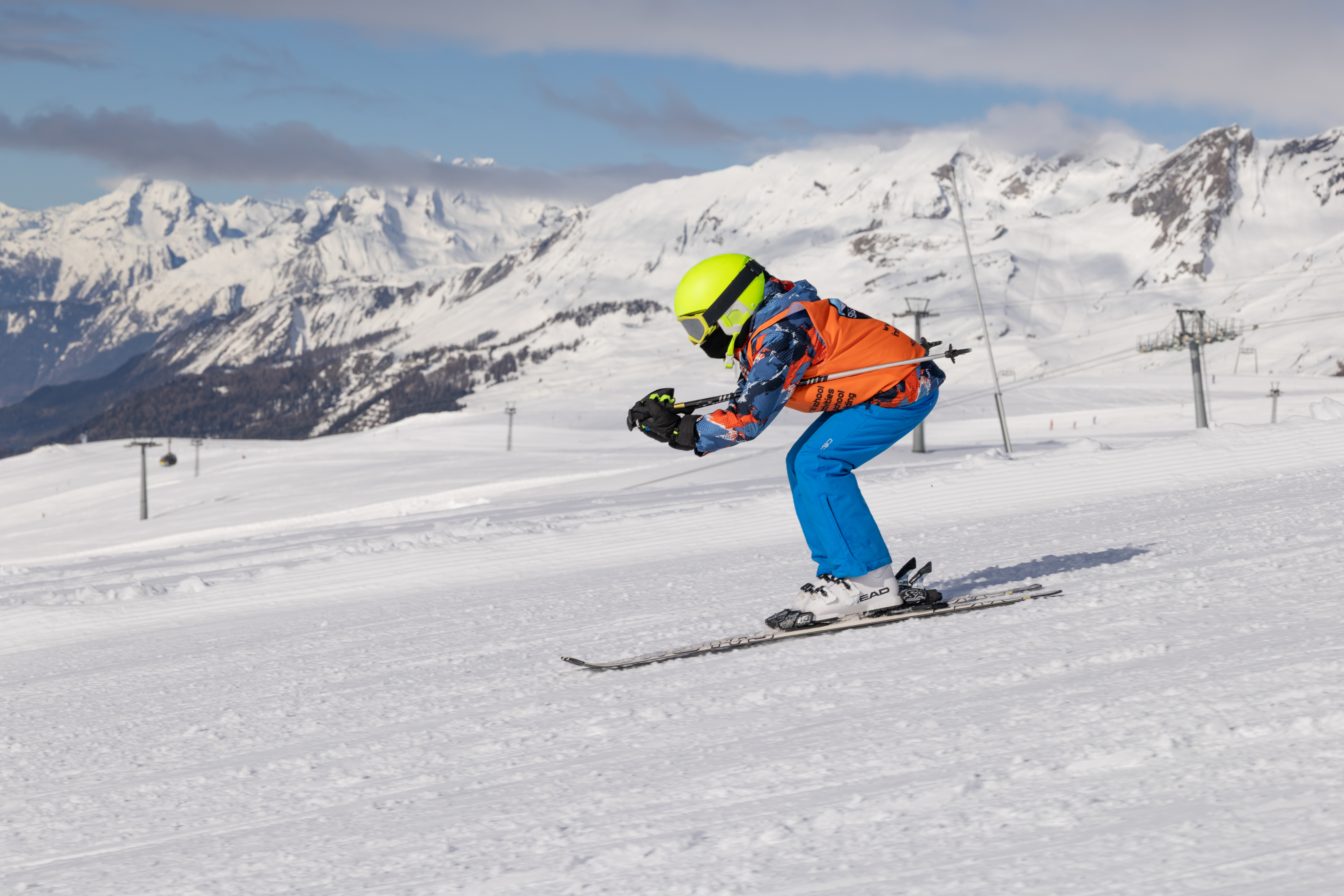 Kids Ski Lessons (6-12 y.) - Max 5 per group - Montana.