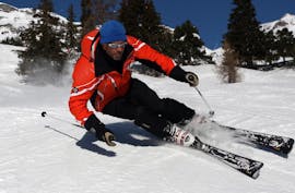Lezioni private di sci per adulti di tutti i livelli con Swiss Mountain Sports Crans-Montana.