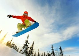 Clases de snowboard para avanzados con Ski- & Snowboardschule Ankogel.