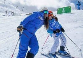 Clases de esquí privadas para niños a partir de 3 años para todos los niveles con Ski Connections Serre Chevalier.