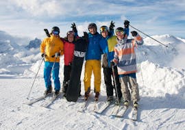 Lezioni di sci freeride e freestyle per esperti con Ski Connections Serre Chevalier.