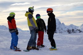 Clases de snowboard privadas para todos los niveles con Private Snowsports Team Gstaad.