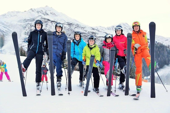 Kids Ski Lessons (13-16 y.) + Ski Hire Package for All Levels