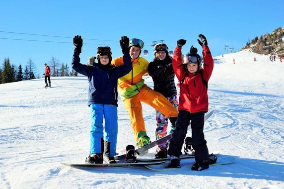Kids Snowboarding Lessons (from 7 y.) for Beginners