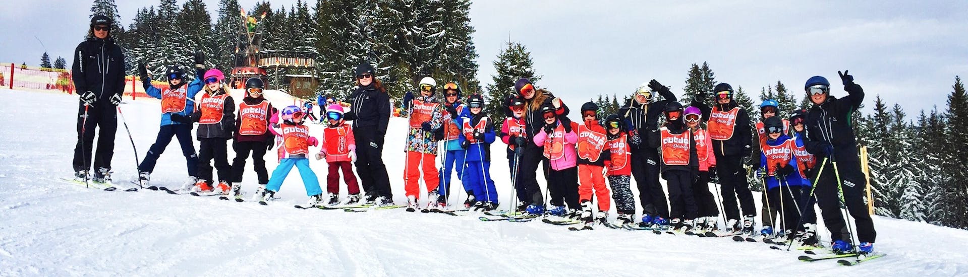 Kids Ski Lessons (6-14 y.) for All Levels.