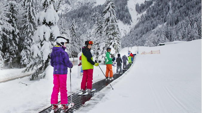 Kids Ski Lessons (4-14 y.) for Beginners