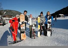 Clases de snowboard para avanzados con Happy Skischule Wildschönau Clases de snowboard para avanzados con Happy Skischule Wildschönau.