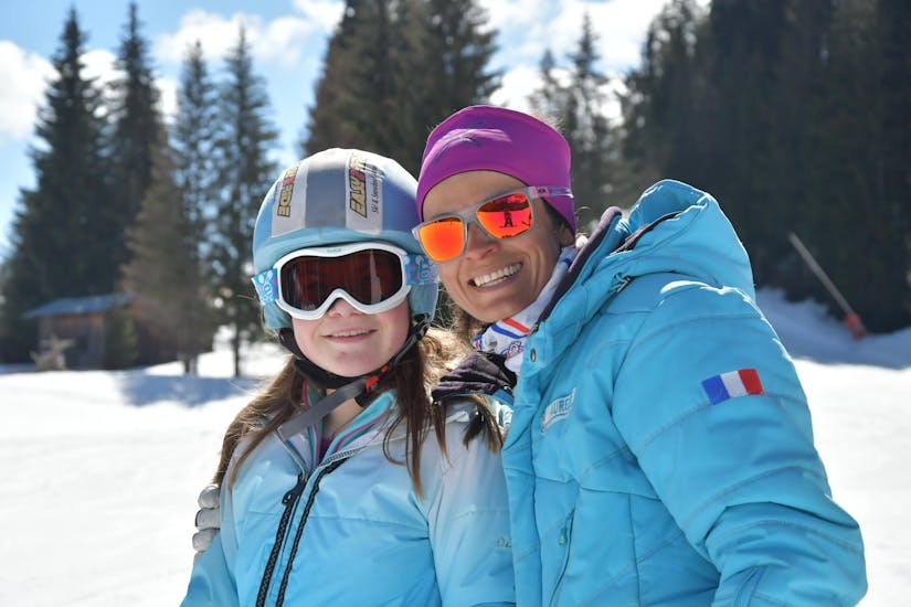 Cours particulier de ski Enfants & Ados (dès 5 ans).