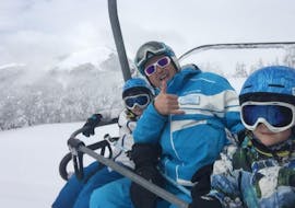 Clases de esquí privadas para niños a partir de 5 años para todos los niveles con ESI Easy2Ride Morzine.