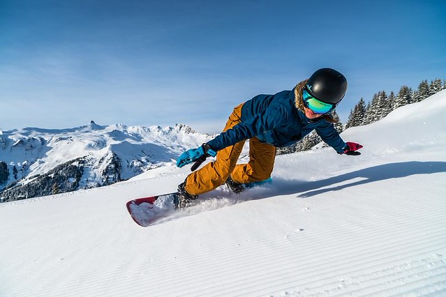 Privater Snowboardkurs für Gruppen aller Levels.