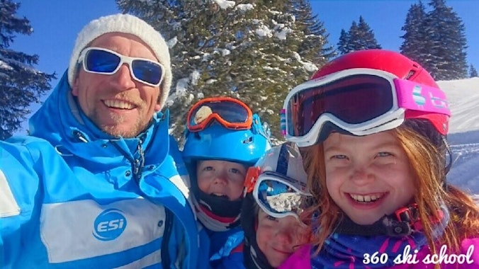 Private Ski Lessons for Kids (from 3 y.) for All Levels