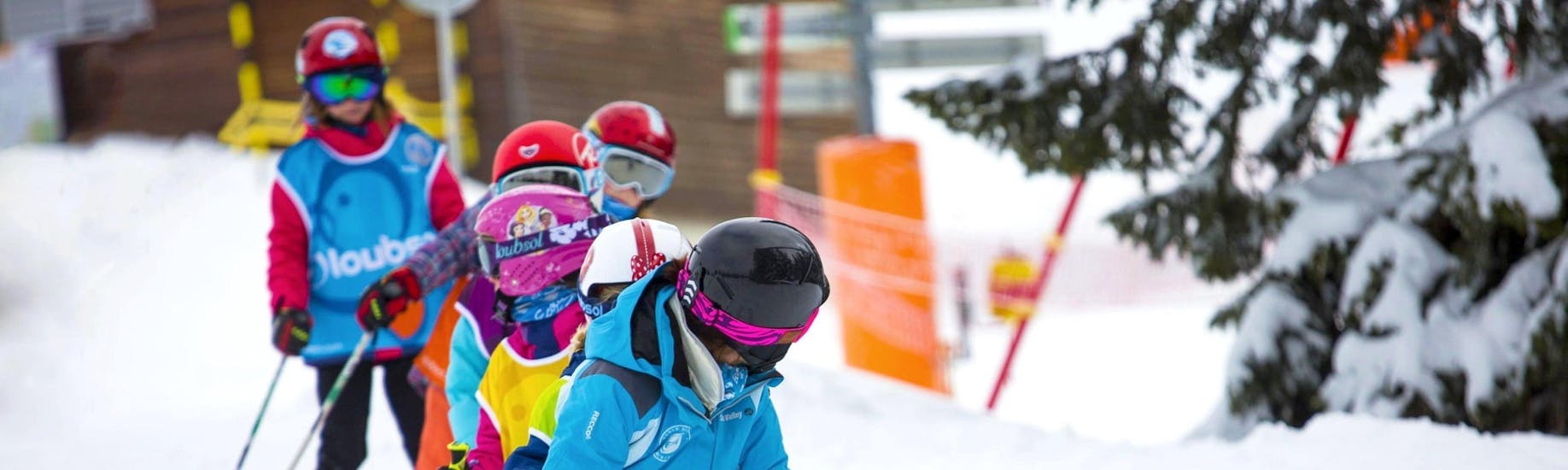 Kids Ski Lessons (6-13 y.) for Experienced Skiers.