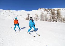 Lezioni private di sci per adulti per tutti i livelli con École de ski 360 Samoëns.