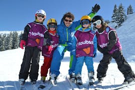 Kids Ski Lessons (6-13 y.) for All Levels from Ski School ESI Pro Skiing Chatel.