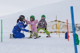 Kinder-Skikurs "Bambini" (3 J.) für Anfänger mit Tiroler Skischule Lermoos Pepi Pechtl.