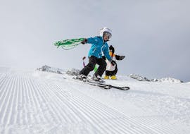 Privater Kinder-Skikurs für alle Levels mit Tiroler Skischule Lermoos Pepi Pechtl.