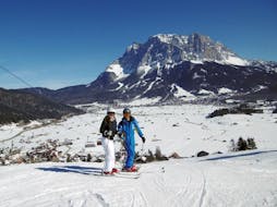 Lezioni private di sci per adulti per tutti i livelli con Tiroler Skischule Lermoos Pepi Pechtl.