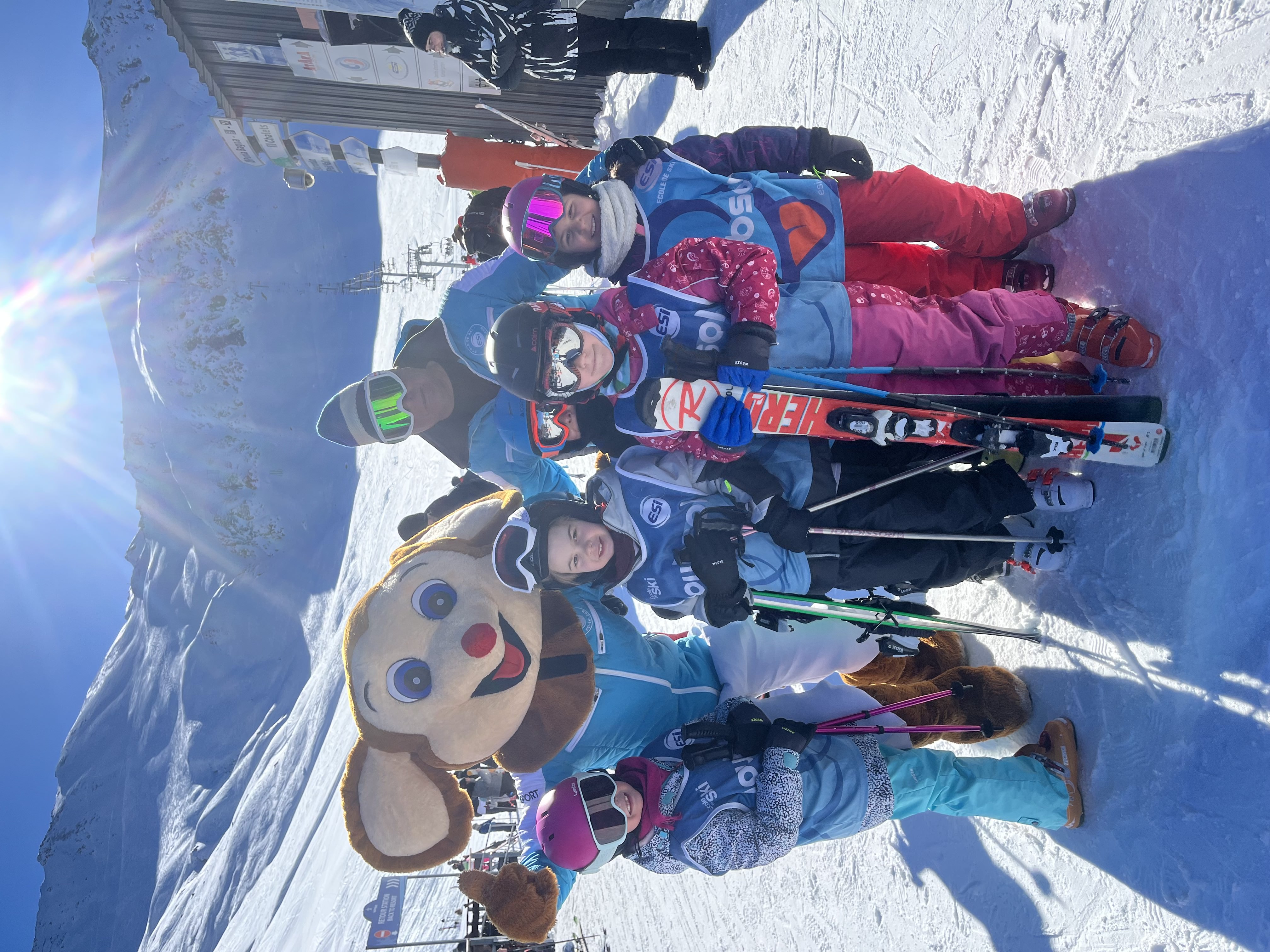 Cours de ski Enfants (4-12 ans) pour Débutants avec ESI Valfréjus - École de ski.