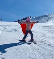 Lezioni private di sci per bambini a partire da 5 anni per tutti i livelli con Alpinskischule Edelweiss Kirchberg.