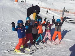 Lezioni di sci per bambini (3½-14 anni) per principianti con Wintersportschule Hochpustertal.