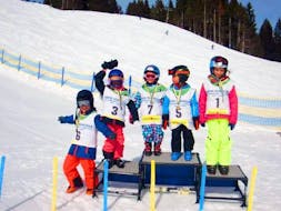 Kids Ski Lessons (3-6 y.) for First Timers from Ski School Vreni Schneider Elm.