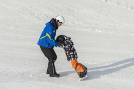 Private Snowboarding Lessons for All Levels & Ages from Ski School Vreni Schneider Elm.