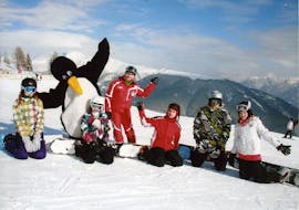 Clases de snowboard para todos los niveles con Wintersportschule Hochpustertal.