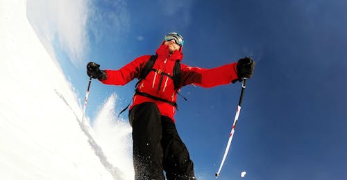 Privater Freeride Kurs für alle Levels mit Ski Cool St. Moritz Privater Freeride Kurs für alle Levels mit Ski Cool St. Moritz.