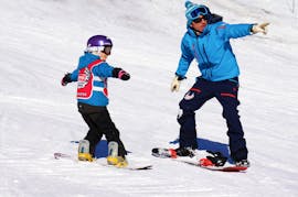 Cours particulier de snowboard pour Tous niveaux & âges avec École de ski SnoCool Espace Killy.