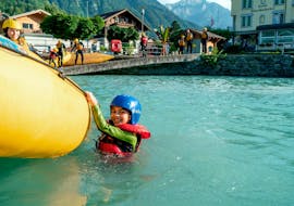Rafting auf der Lütschine in Interlaken für Familien mit Outdoor Switzerland AG