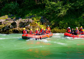 Rafting facile à Kössen - Entenlochklamm Rafting facile à Kössen - Entenlochklamm avec Adventure Club Kaiserwinkl Kössen.