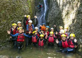 Canyoning facile a Kössen Canyoning facile a Kössen con Adventure Club Kaiserwinkl Kössen.