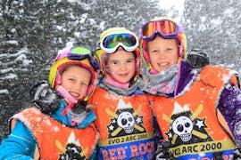 Lezioni di sci per bambini a partire da 5 anni per tutti i livelli con École de ski Evolution 2 - Arc 2000.