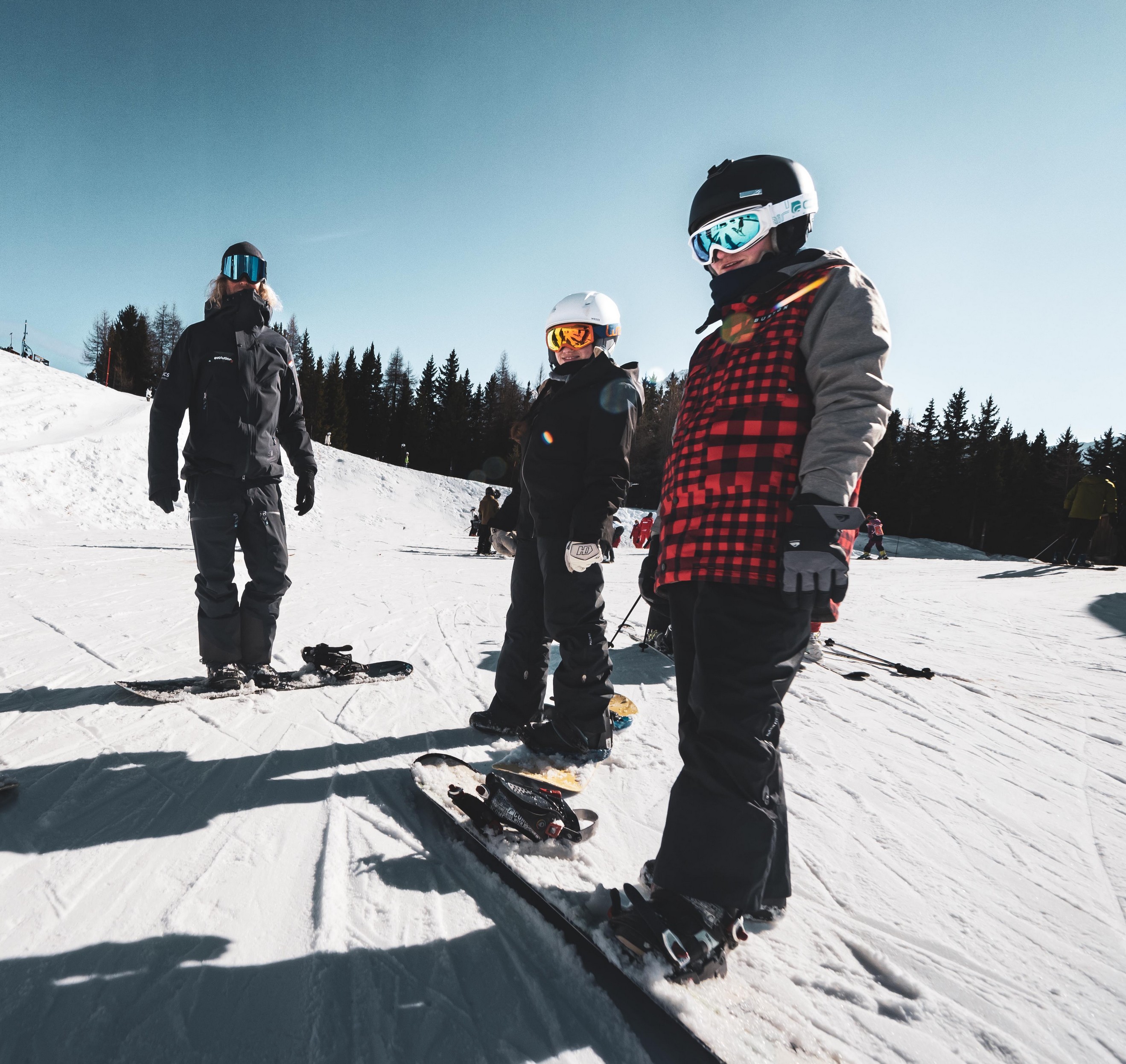 Snowboarding Lessons (from 5 y.) - Arc 2000 from Ski School Evolution 2 - Arc 2000.