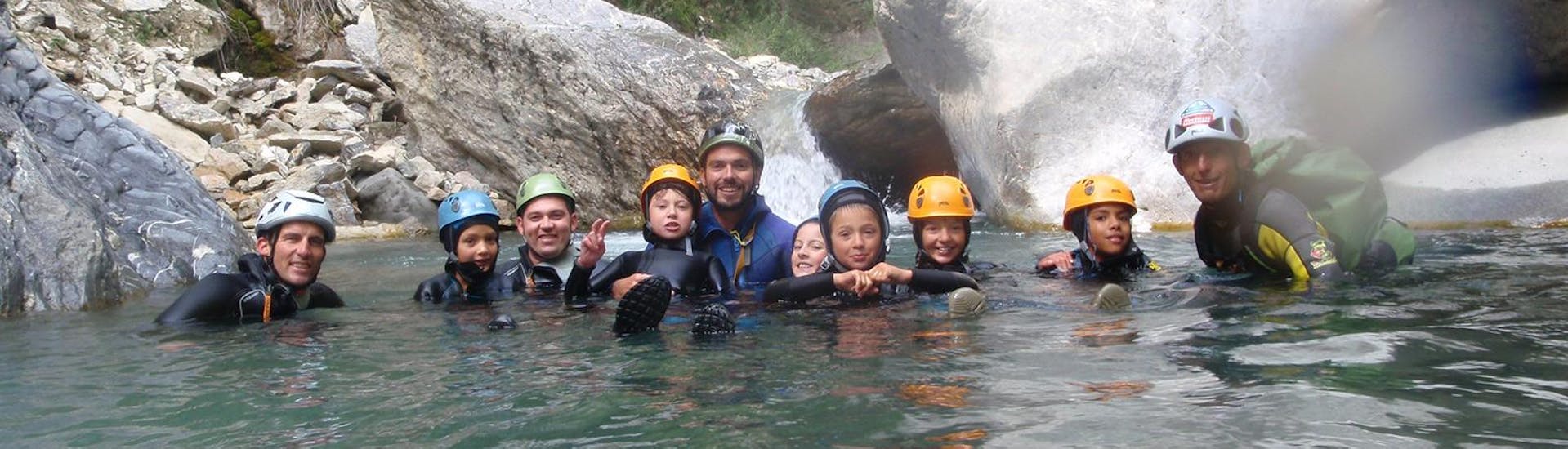 Gevorderde Canyoning in Briançon - Nationaal park Écrins.