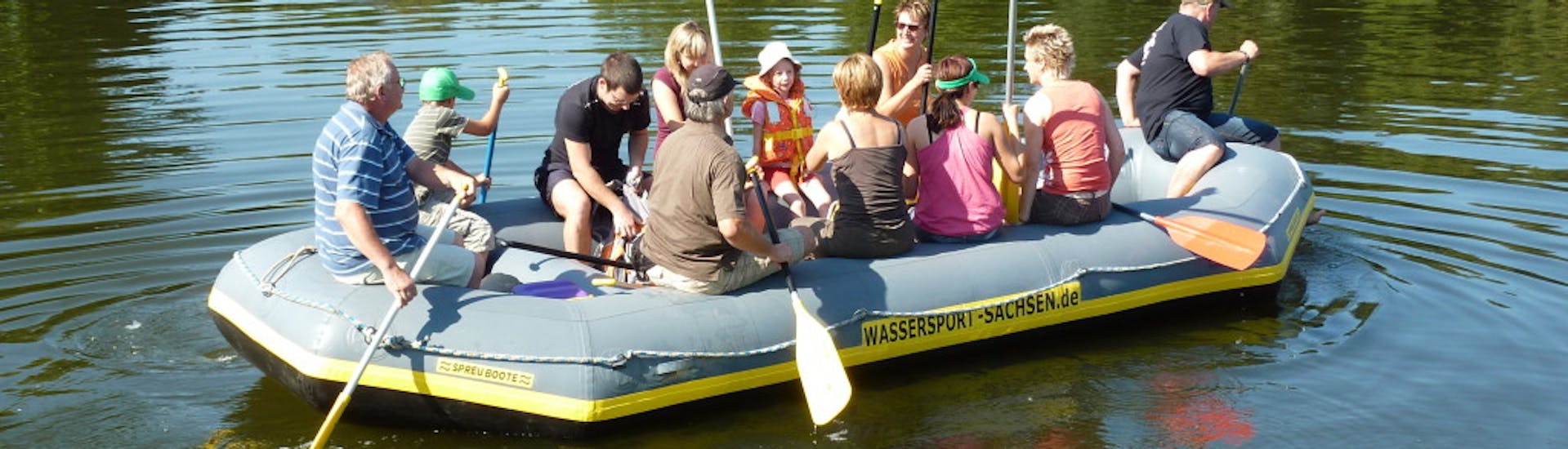 Rafting facile à Grimma - Mulde.