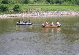 Rafting fácil en Grimma - Mulde con Wassersport Sachsen - Grimma an der Mulde.