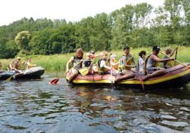Rafting fácil en Wechselburg - Mulde con Wassersport Sachsen - Grimma an der Mulde.