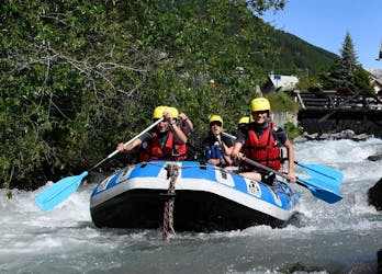 Intense Rafting on the Guisane River from Rivières Evasion Serre-Chevalier.