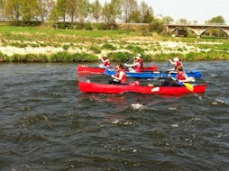 Kayak y piragua fácil en Leisnig - Mulde con Wassersport Sachsen - Grimma an der Mulde.