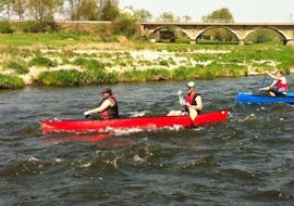 Kayak y piragua fácil en Leisnig - Mulde con Wassersport Sachsen - Grimma an der Mulde.